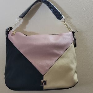Elegant Tri-Color Women's Bag